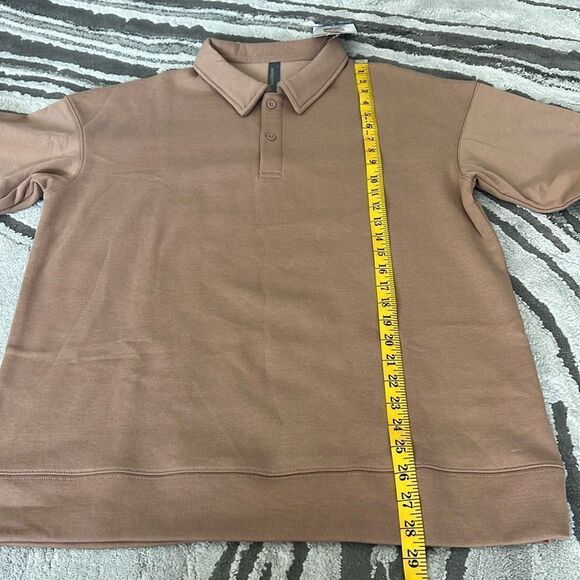 Mondetta Ladies' Collared Fleece Pullover Top - Picture 8 of 12